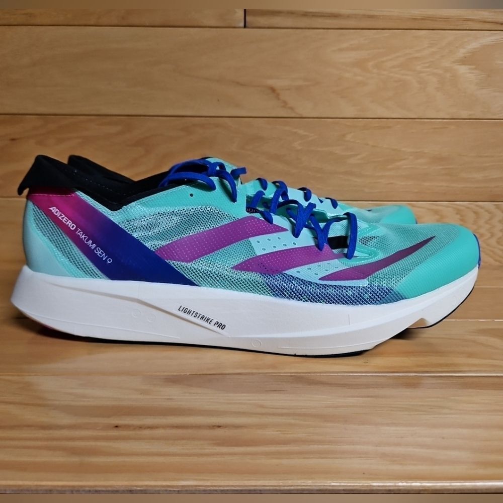 Adidas Adizero Takumi Sen 9 Pulse Mint Green Running Shoes Sneaker GV9094